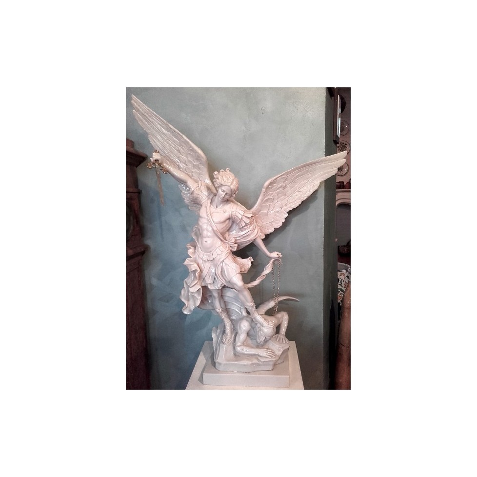 Statua San Michele Arcangelo cm. 100
